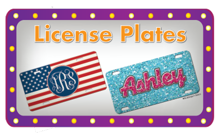 Custom License Plates store web