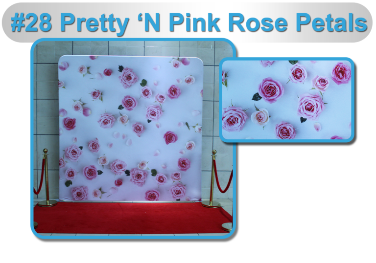 28 Pretty N Pink Rose Petals