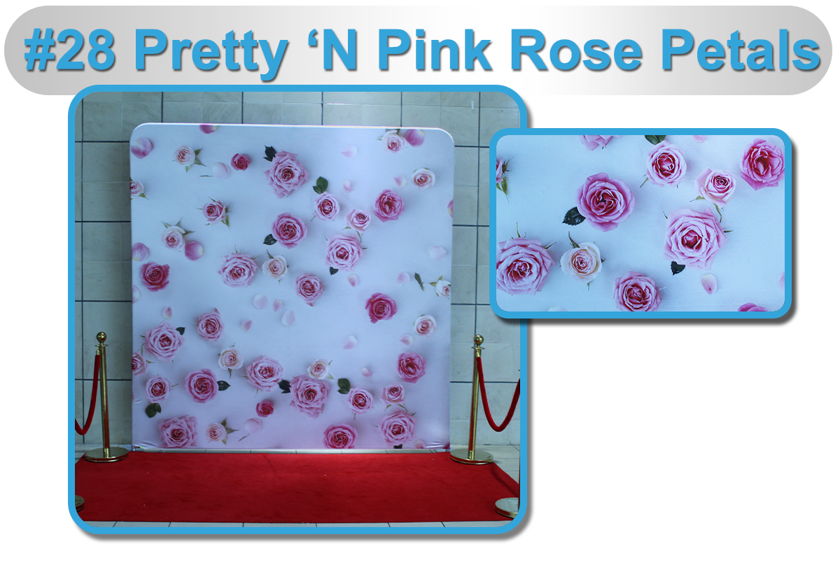 28 Pretty N Pink Rose Petals